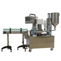 轉(zhuǎn)盤式全自動灌裝旋蓋機(jī)