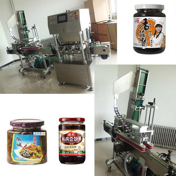 灌裝旋蓋機設(shè)備生產(chǎn)線