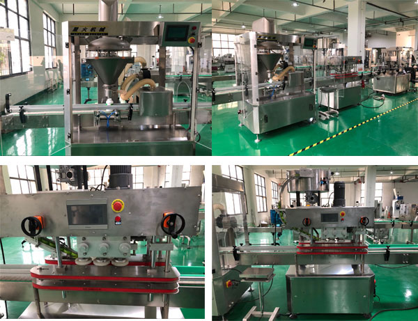 粉劑灌裝旋蓋機